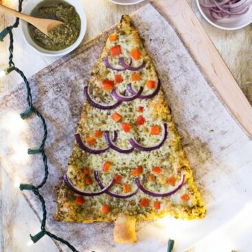 Christmas pizza