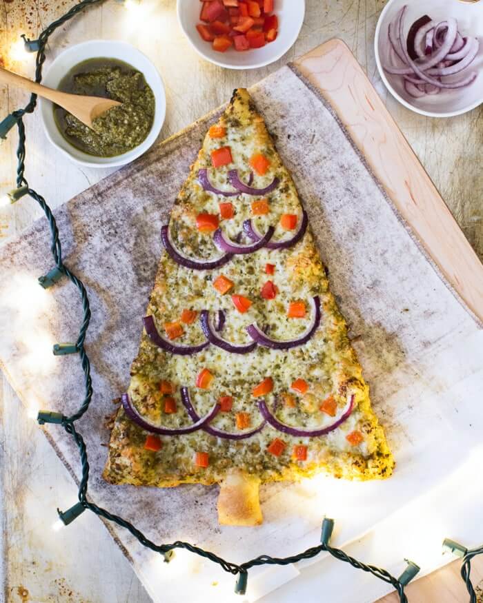 Christmas pizza