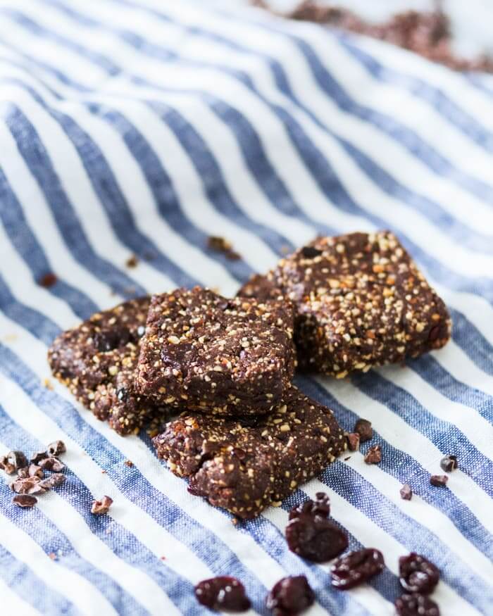 Cacao nib recipe | Snack bars
