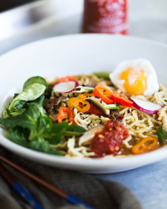 Easy Vegetarian Ramen | A Couple Cooks