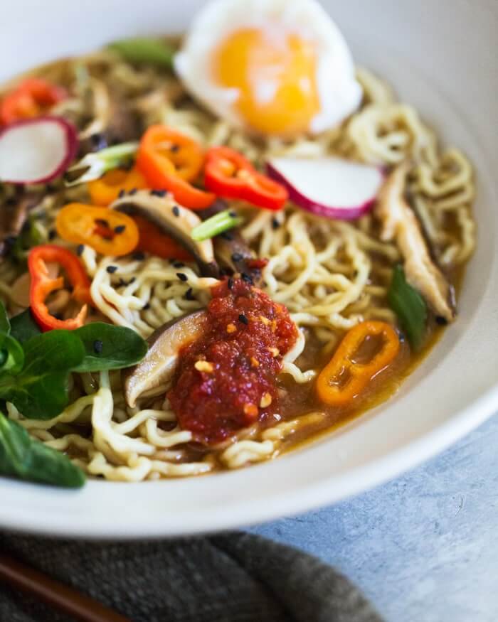 Easy Vegetarian Ramen | A Couple Cooks