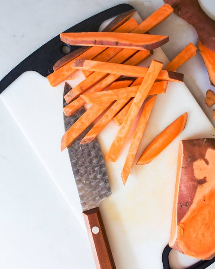Loaded Mexican Fries with Sweet Potatoes | Sweet potato recipes