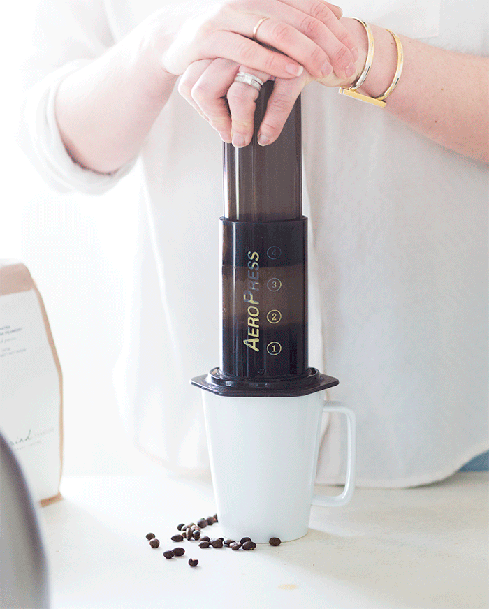Aeropress Recipe for Brewing Craft Coffee at Home | A Couple Cooks