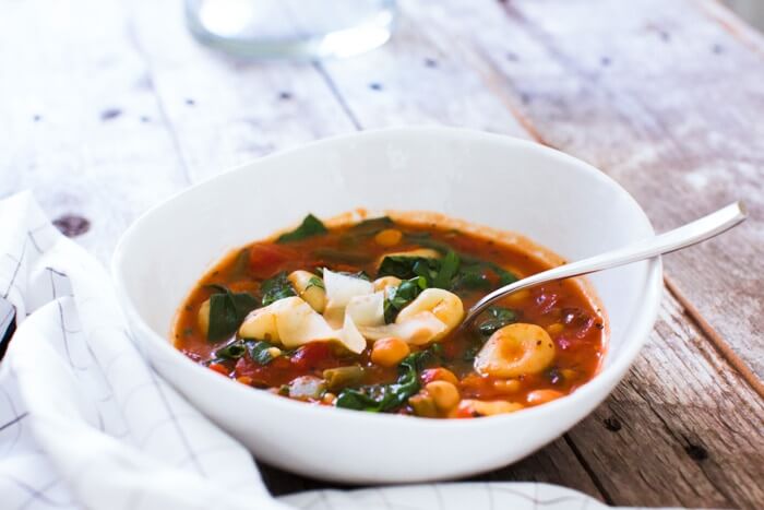 Italian soup | Italian vegetable soup | Gnocchi soup