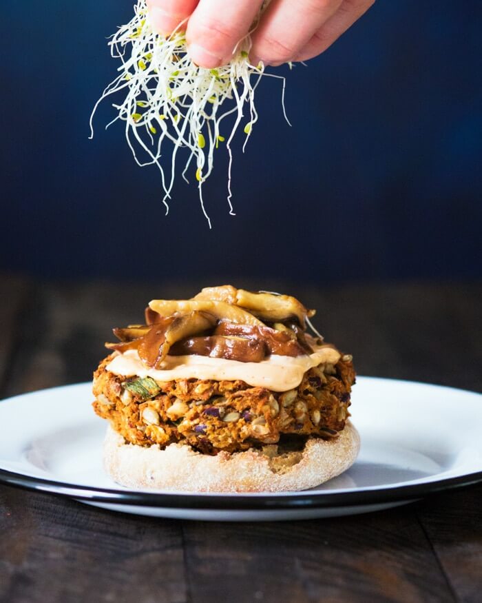 Vegan Black Bean Burger