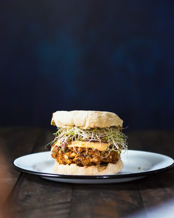 Vegan Black Bean Burger