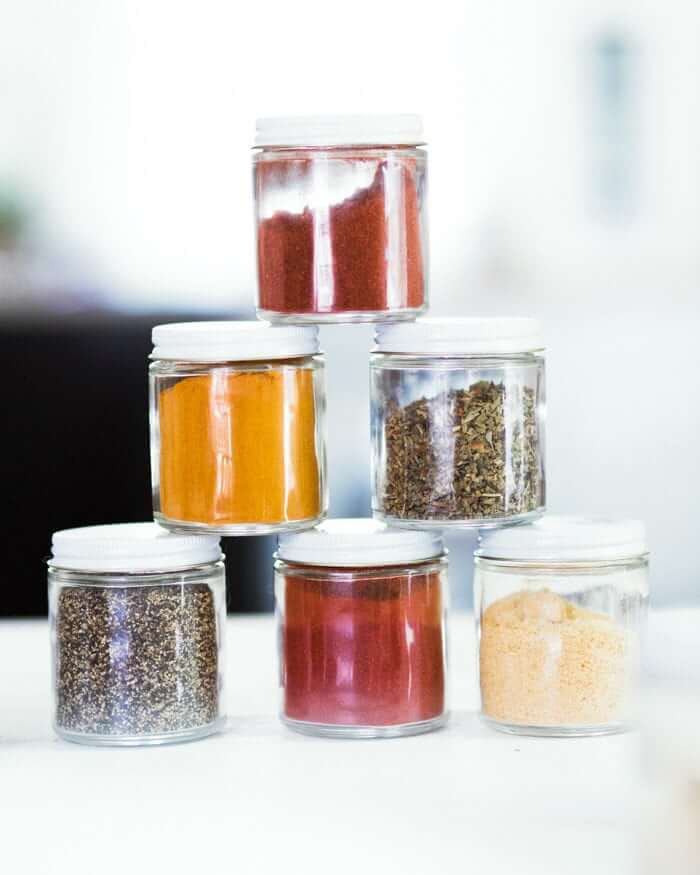 Step 2: Add the spices. 