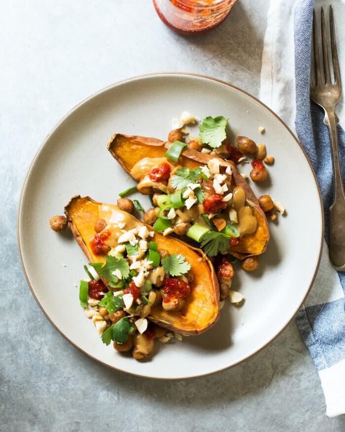 Thai-style vegan sweet potato recipe