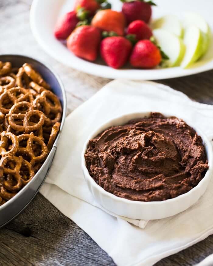 Dark Chocolate Hummus | A Couple Cooks