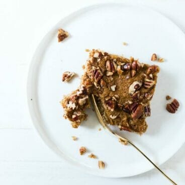 Baked steel cut oatmeal