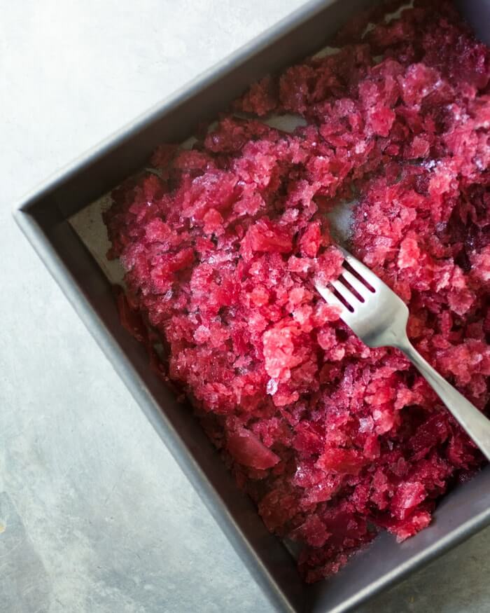 Blood Orange Granita Recipe