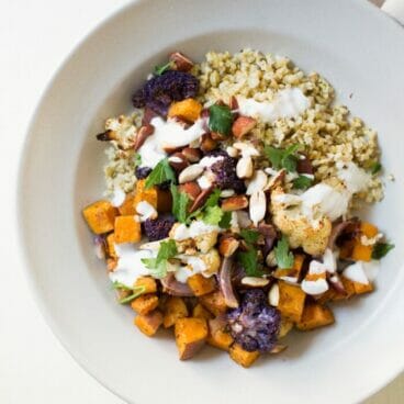 Roasted grain bowl