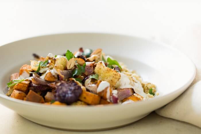 Roasted Fall Vegetables Grain Bowl | A Couple Cooks