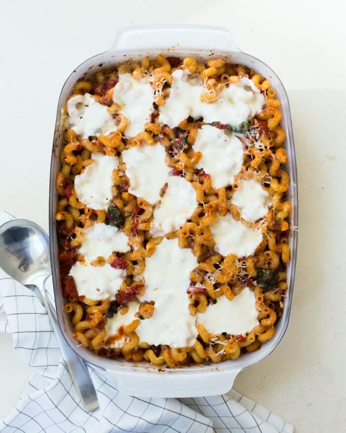 Pasta bake with awesome sauce