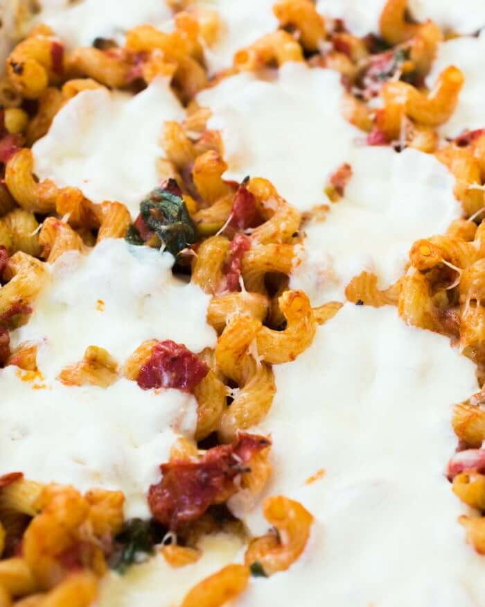 Pasta bake with awesome sauce