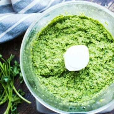 Green pea dip