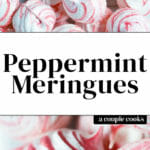 Peppermint Meringues
