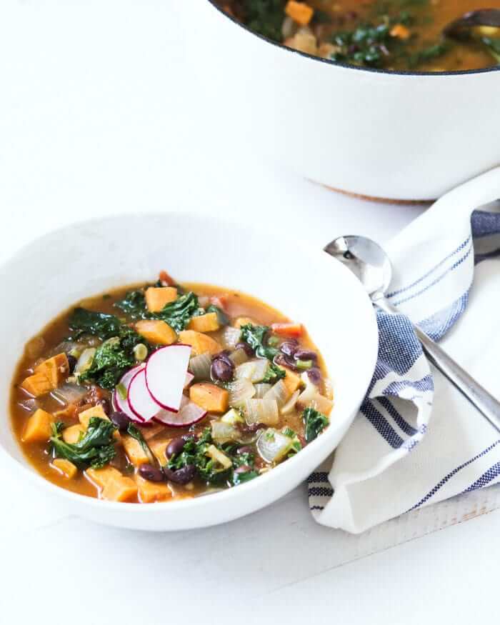 Hearty Sweet Potato Kale Soup
