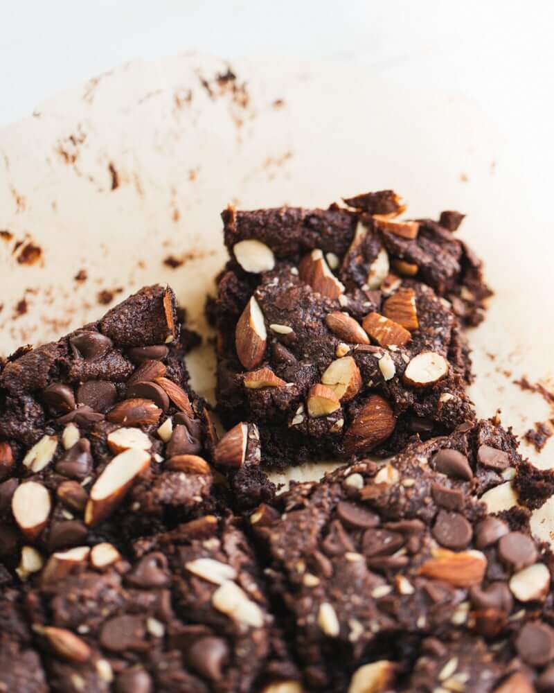 Gluten free and vegan brownies