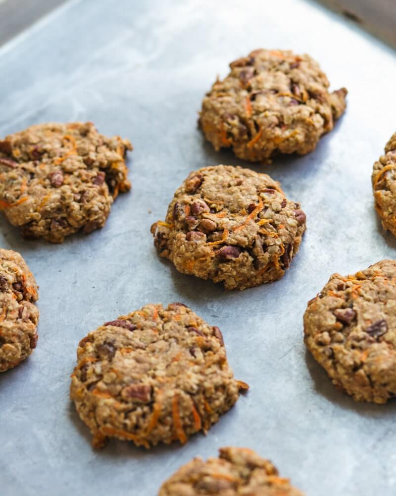 Carrot Cake Breakfast Cookies