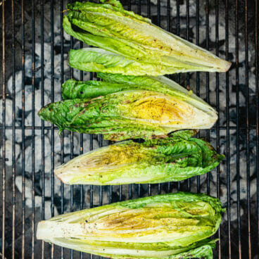 Grilled romaine
