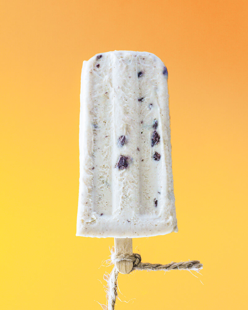 Cookie Dough Vegan Popsicles