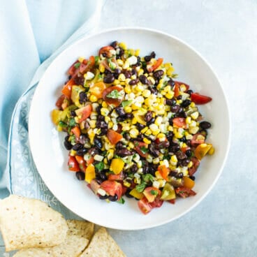 Black Bean & Corn Salsa Fresca | A Couple Cooks