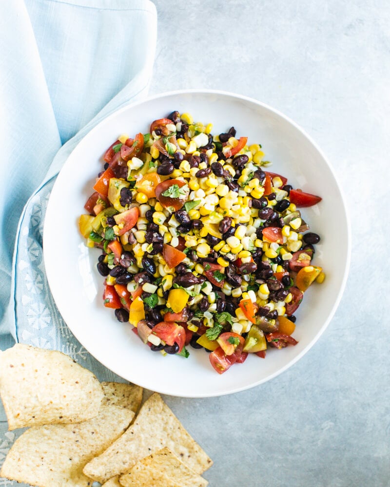 Black Bean and Corn Salsa Fresca