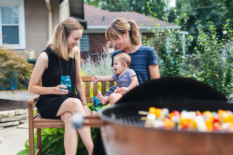 Greek Grilled Veggie Skewers & Summer Grilling | A Couple Cooks