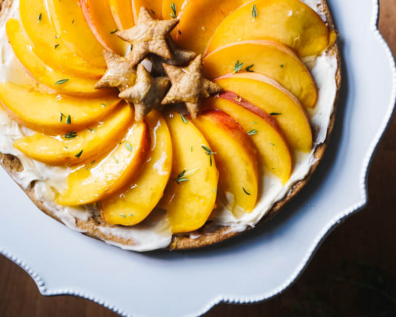 Peach tart recipe