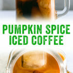 Pumpkin Spice Iced Coffee