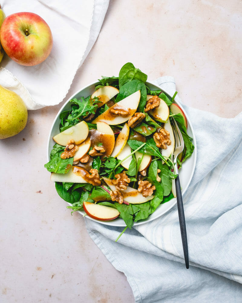 Apple pear salad