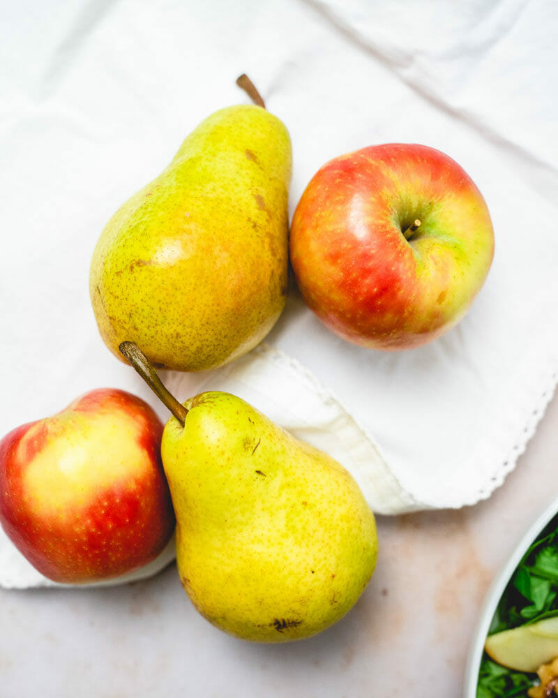 Apples and pears
