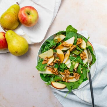 Apple pear salad