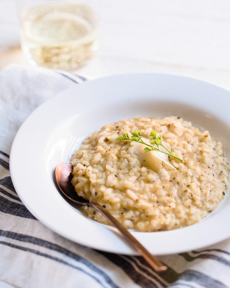 Truffle Risotto | Parmesan risotto recipe