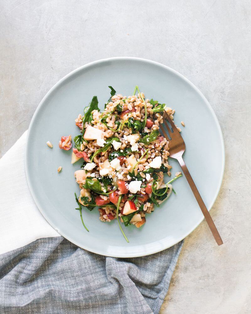 Farro Salad with Tart Cherries