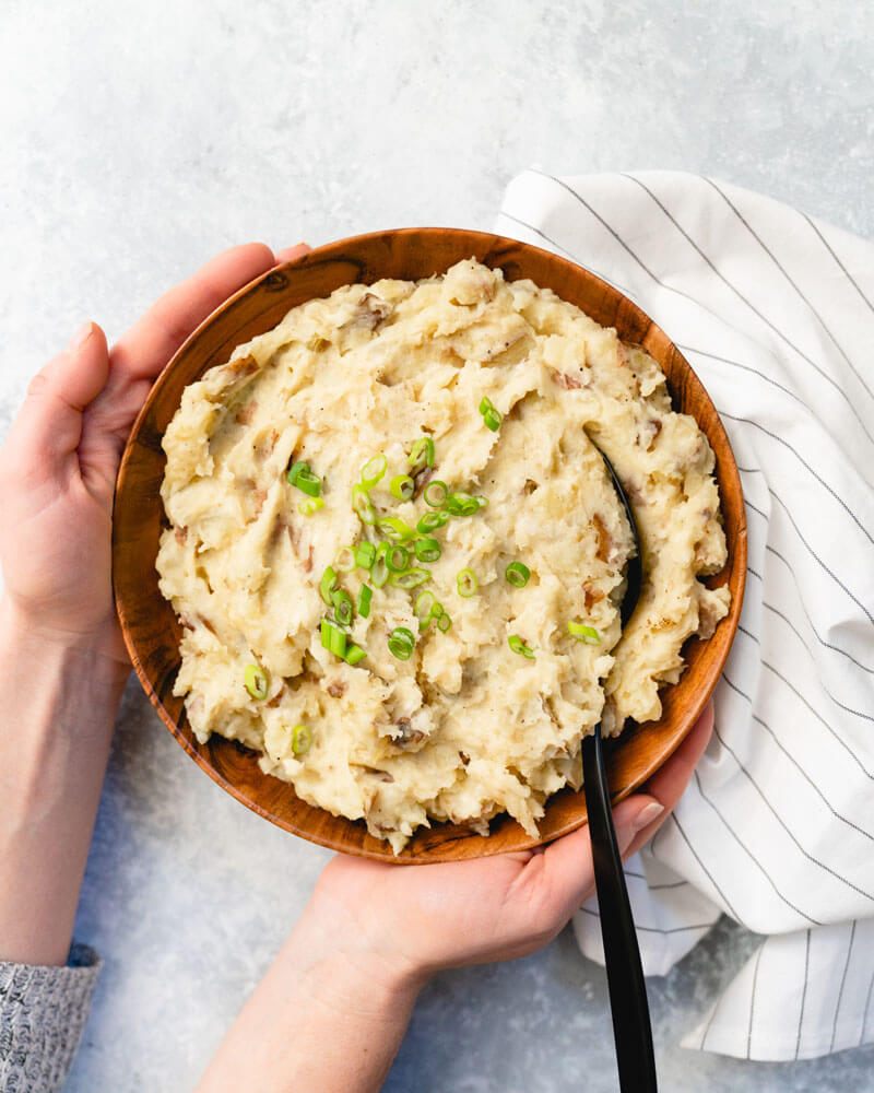 Mashed red potatoes