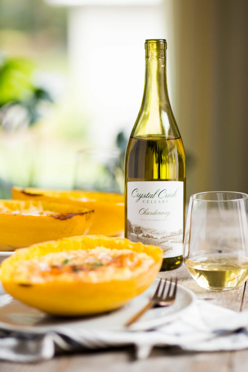 Spaghetti Squash Mac and Cheese | A Couple Cooks