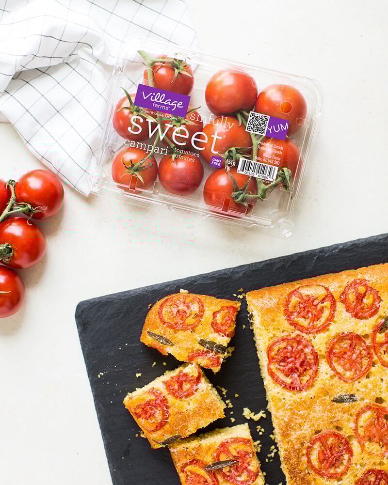 Tomato Sage Parmesan Cornbread | A Couple Cooks