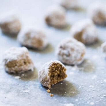 10 Healthyish Holiday Cookies | A Couple Cooks