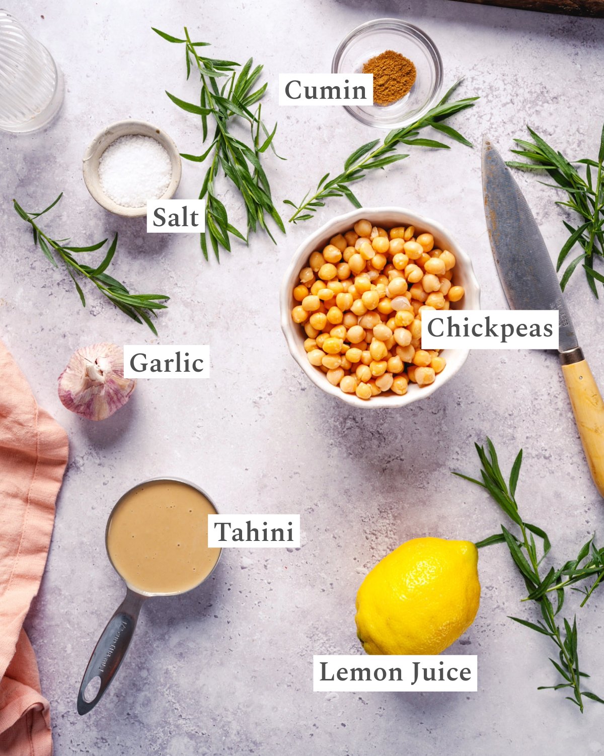 Hummus Ingredients