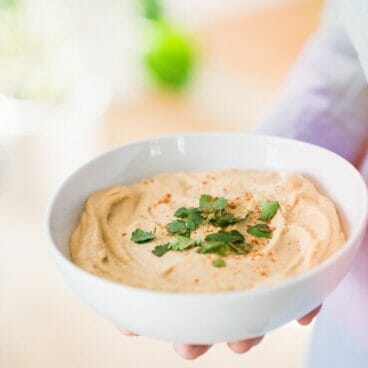 Ginger Lime Hummus | A Couple Cooks