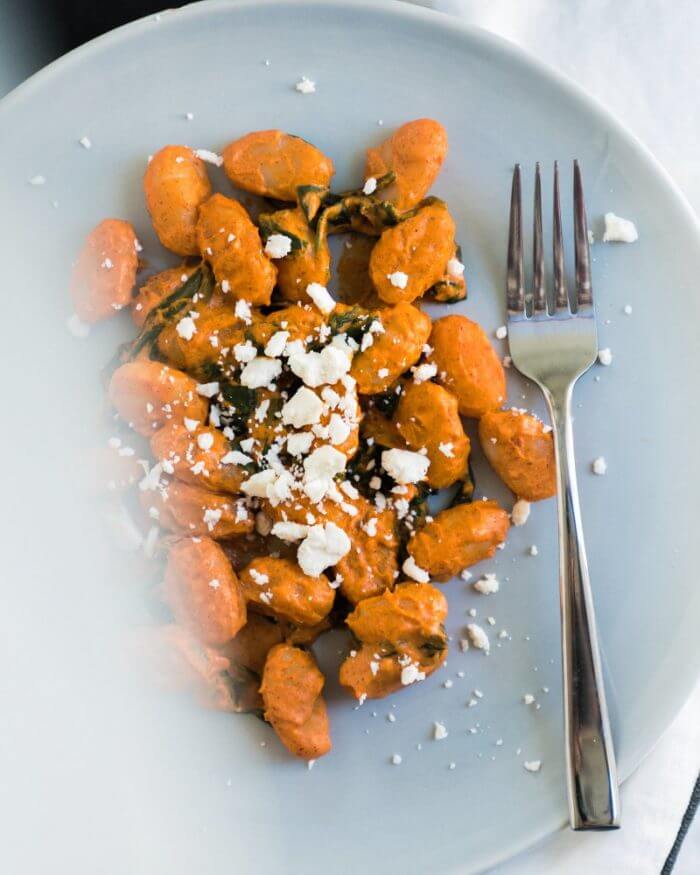 5 Minute Romesco Gnocchi Sauce Recipe