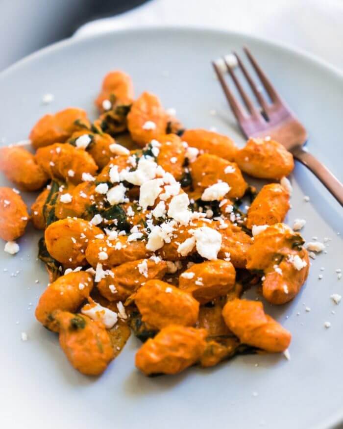 5 Minute Romesco Gnocchi Sauce Recipe