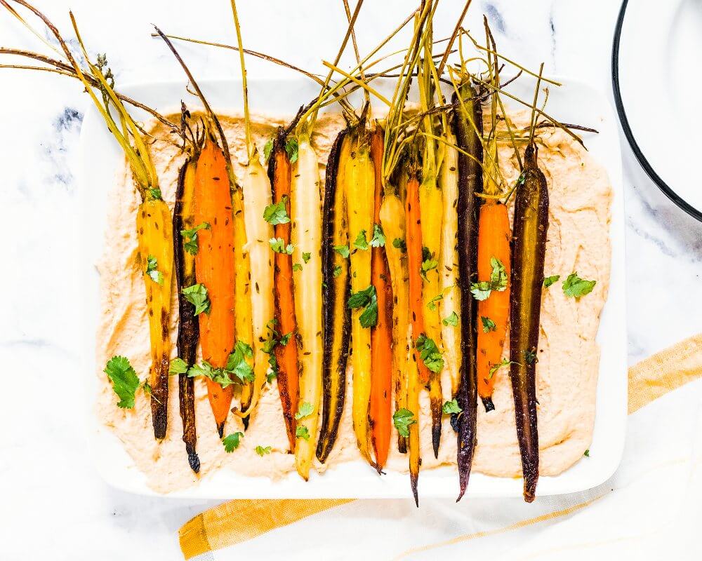 Cumin roasted carrots