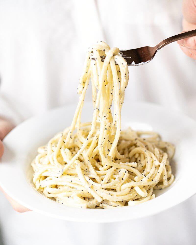 Everything Bagel Pasta | A Couple Cooks