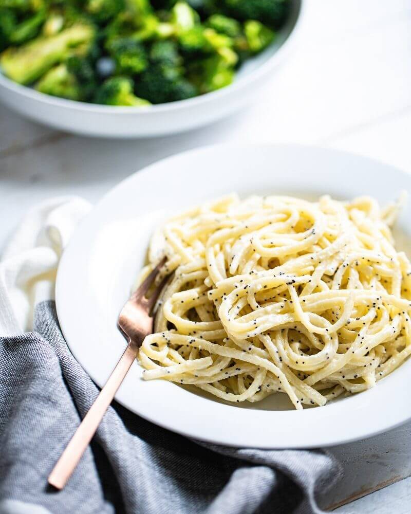Everything Bagel Pasta | A Couple Cooks