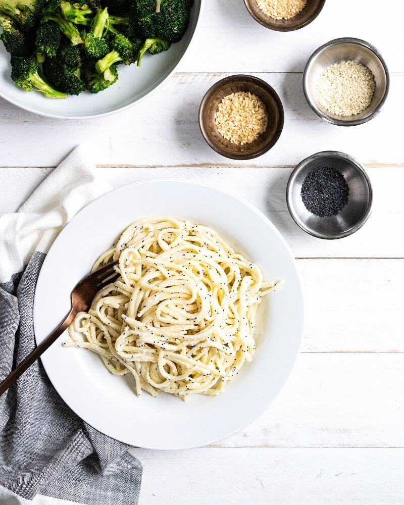 Everything Bagel Pasta | A Couple Cooks