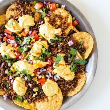 Vegan nachos | Healthy nachos | Gluten free nachos