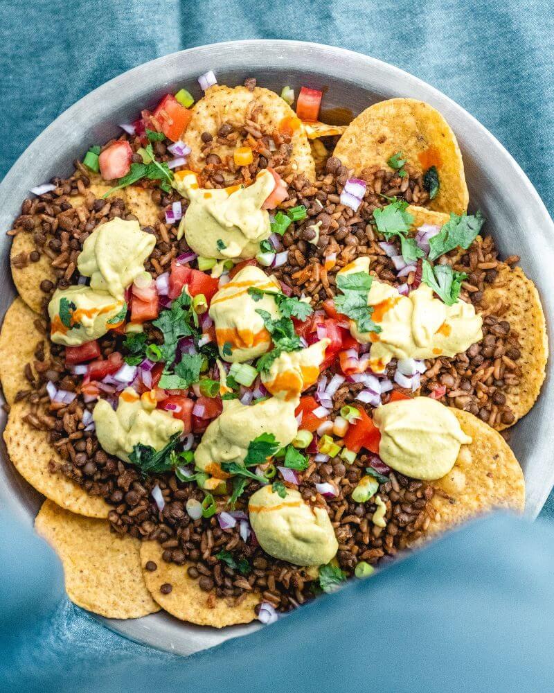 Vegan nachos | Healthy nachos | Gluten free nachos